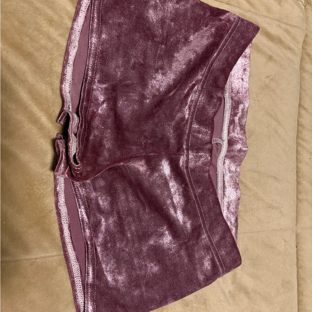 Blackmilk Shimmering velvet hot Shorts